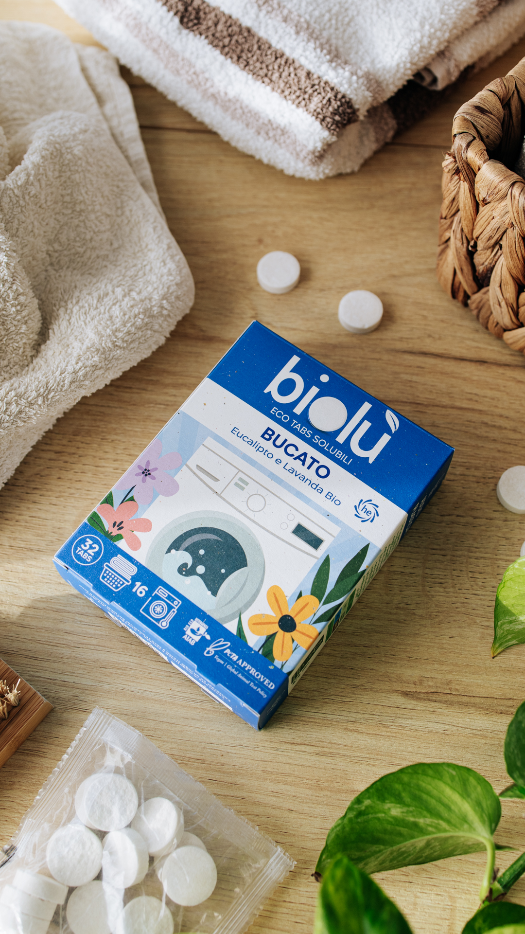Biolù lancia le Eco Tabs,  la rivoluzione sostenibile per la pulizia della casa!